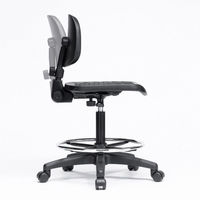 サンワサプライ 作業用ワークチェア ブラック SNC-T166BK 1脚（直送品）