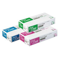 リーブル プラスチック手袋 スーパーライト(パウダーフリー) M No.2260 1箱(100枚入)