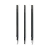 無印良品 替芯 こすって消せるボールペン ノック式用 3本入り 0.5mm 黒 1セット（1袋（3本入）×5） 良品計画