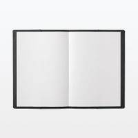 無印良品 ジーンズラベル ノートカバー A5サイズ用 ダークグレー 良品計画