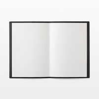 無印良品 ジーンズラベル ノートカバー B6サイズ用 ダークグレー 良品計画