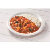 減塩 野菜カレー 中辛 1人前・180g 1個 宮島醤油 レトルト