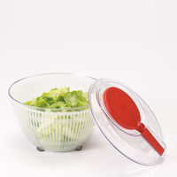 サラダスピナー 野菜水切り ViV Sサイズ レッド 直径21×高さ14cm 日本製 1個