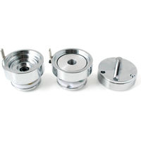 日本紐釦貿易 プロ仕様 缶バッジ作成アタッチメント 丸形 φ56mm 3個1組 AT-56C 1組