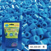 創アンド遊 創&遊アイロンビーズ単色パック 青 AB-200-09 1セット(1個×12)