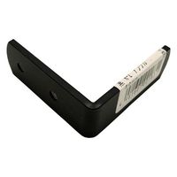 山口安製作所 Rー2アングル 黒 50X50mm S-10 1セット(20枚)（直送品）