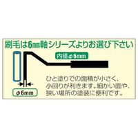 エスコ 152mm(10mm) 交換用ローラー(2本) EA109ND-97 1袋(2本)（直送品）