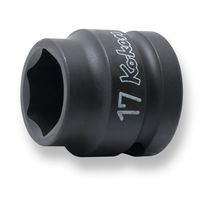 エスコ 1/2”DR/24mm インパクトショートソケット EA164DN-124 1個（直送品）