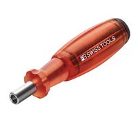 エスコ [+，ー，Torx] ドライバーセット(差替式) EA550-15 1本（直送品）