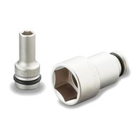 エスコ 1/2”DRx35mm ディープインパクトソケット EA164MC-35 1個（直送品）