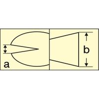 エスコ 29x900mm バール[八角型] EA519MD-45 1個（直送品）