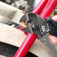 エスコ 100mm/20mm ワイドモンキーレンチ(薄口/ショートサイズ) EA530JE-1 1本（直送品）