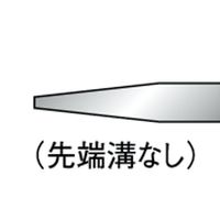 エスコ 150mm 先細ラジオペンチ(ステンレス製/45 ゚ベント) EA535C-2 1本（直送品）
