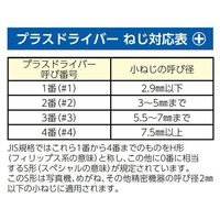 エスコ #3 x150mm [+]ドライバー(ステンレス製) EA560A-3 1本（直送品）