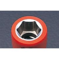 エスコ 3/8”DRx 6mm 絶縁ソケット EA560WP-6 1個（直送品）