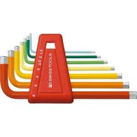 エスコ 7本組 六角棒レンチ EA573LK-100 1セット（直送品）