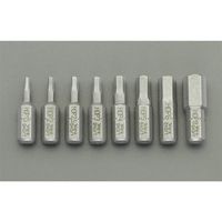 エスコ 8本組/1/16ー3/16” [Hexagon]ドライバービット EA611DC-100 1セット（直送品）