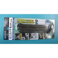 エスコ 8本組 片目片口スパナ(薄型・ステンレス製) EA614CT 1セット（直送品）