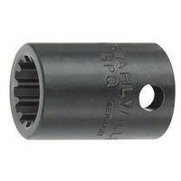 エスコ 3/8”DRx7/16” スプラインソケット EA617YP-226 1個（直送品）