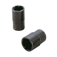 エスコ 1/2”DRx22mm トルネードソケット EA618KP-22 1個（直送品）