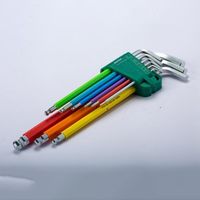 エスコ 1.5ー10mm 9本組[Ball Hexagon]キーレンチ EA683AK 1セット（直送品）