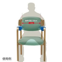 アズワン 体幹サポートパッド CSパッド 1セット(2個入) 65-8881-89 1セット(2個)（直送品）