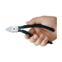 マルト長谷川工作所 エルゴニッパー プラスチック用 左利き用(刃先形状スタンダード) 150 PL-736L 1丁 61-8835-20（直送品）