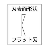マルト長谷川工作所 プラスチック用ニッパー スリムタイプ(刃先形状フラット) 160 PL-786 1丁 61-8835-25（直送品）