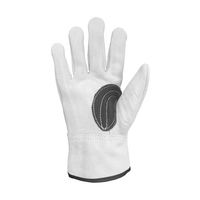 小野商事 牛床革手袋 外縫い 黒アテ Lサイズ AG4601-L 1双 65-0307-64（直送品）