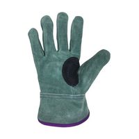 小野商事 牛床革手袋 オイル加工 外縫い 玄武 Lサイズ AG4809-L 1双 65-0306-66（直送品）