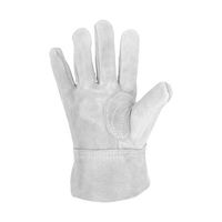 小野商事 牛床革手袋 外縫い 3双組 LLサイズ AG465-3P-LL 1組(3双) 65-0307-71（直送品）