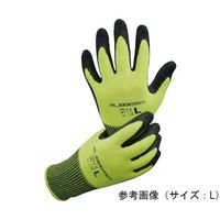 小野商事 天然ゴム背抜き手袋 ラバーレックス イエロー Lサイズ AG7831-L 1双 65-0303-86（直送品）