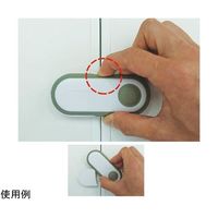 カーボーイ キャビネットロック 97mmX43mmX18mm 873 1個 64-9105-43（直送品）