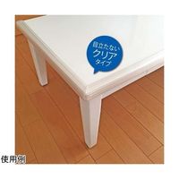 カーボーイ チューブクッション 1.2m クリア BS01 1巻 65-6674-10（直送品）