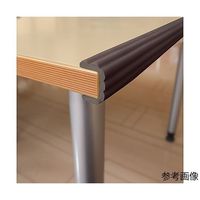 カーボーイ ウェーブクッション大 2m ブラウン BS62 1本 65-9193-48（直送品）