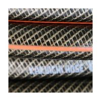 カクイチ 散水用ホース PRO ブラック+オレンジライン 内径15mm 外径20mm 30M P341D 892572 1巻（直送品）