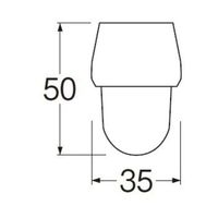 SANEI トップフィルターフリー ブルー PM202A-B 1個 65-2070-78（直送品）