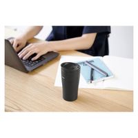 HARIO (ハリオ) タンブラー300ml フタ付き 保温 ブラック STF-300-B 1個