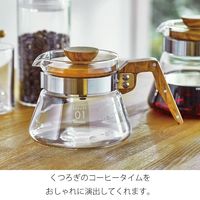 HARIO (ハリオ) コーヒーサーバー 600ml オリーブウッド VCWN-60-OV 1個