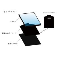 ユニフォーム額 pin_001wh 1台