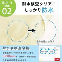 【kerata/ケラッタ】 防水シーツダブル 150x200cm 2枚 2色 イエロー・ブルー