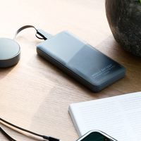 10000mAhモバイルバッテリー ブラック LAKOLE/ラコレ