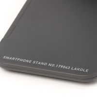 【LAKOLE/ラコレ】 折りたたみスマホスタンド チャコール