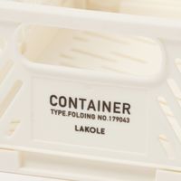 デスクコンテナ（S） アイボリー 1セット（1個×2） LAKOLE/ラコレ