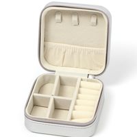 アクセサリーBOX（SQUARE） シルバー LAKOLE/ラコレ