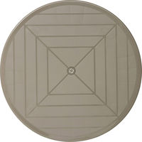 タカショー クリストバルテーブル トープ IDT-T01T 1セット ガーデンテーブル ポリプロピレン（直送品）