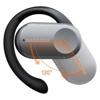 ナガオカ オープンイヤー型ワイヤレスイヤホン BT832OWSGM 1台