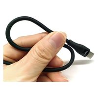 エアージェイ ふわふわ 2in1ケーブル(C→A変換アダプタ付) CCJ-CA1M WH 1本