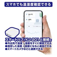 カシムラ スマート温湿度計 KJ-203 1台