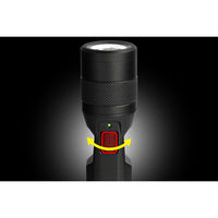 無段階調光 1000lm充電式ハンディトーチ BAR-1000R 1個